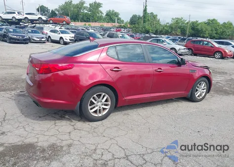 2013 Kia Optima Lx z USA, uszkodzony, nr VIN 5XXGM4A77DG191412